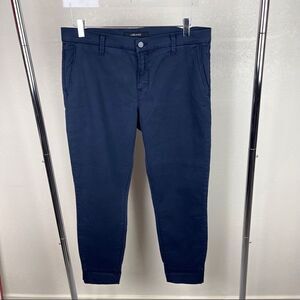 J. Brand Navy Chino Crop Pants Casual Size 30